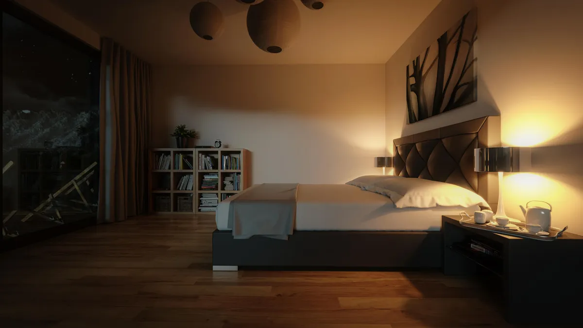 Create a sleep-friendly environment
